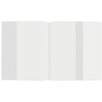 Обложка ПП для учебника и тетради, А4, ПИФАГОР, универсальная, плотная, 300х590 мм, 223076