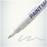 Маркер-краска MunHwa "Extra Fine Paint Marker" белая, 1мм, нитро-основа