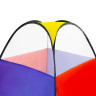 Детская игровая палатка-лабиринт с 2 тоннелями и кубом, В90*Д190*Ш270см,в сумке, BRAUBERG, 665171