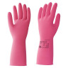 Перчатки латексные КЩС, прочные, хлопковое напыление, размер 8,5-9 L, большой, красные, HQ Profiline, 73585
