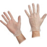 Перчатки виниловые КОМПЛЕКТ 50 пар (100 шт.) неопудренные, размер М, белые, KLEVER, MAN005L