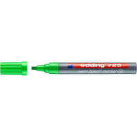 Маркер для досок edding 725, скошенный наконечник, 2-5 мм Неон зеленый