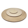 Доски деревянные круглые для творчества 5 шт., диаметр: 10-20-30 см, BRAUBERG HOBBY,