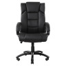 Кресло офисное BRABIX "Bliss MS-004", 6 массажных модулей, экокожа, черное, XXXXXX