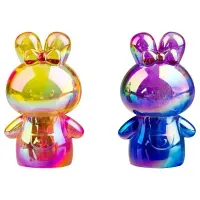 Точилка пластиковая MESHU "Cute rabbit", 1 отверстие, ассорти