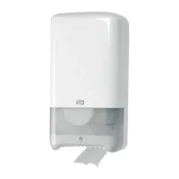 Диспенсер для туалетной бумаги в mid-size рулонах Tork "Elevation"(Т6) пластик, механический, белый