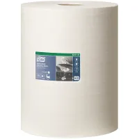 Протирочный материал нетканый Tork "Premium"(W1/W2/W3), 1-слойный,106м/рул, 32*38см, белый, повыш. прочности
