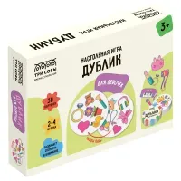 Игра настольная ДУБЛИК, 30 карточек, АССОРТИ, РУССКИЙ СТИЛЬ