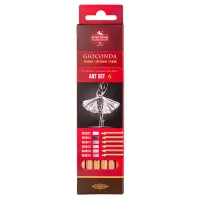 Пастельные карандаши Koh-I-Noor "Gioconda Soft 8826 Grey Line ", 6цв., картон. упак., европодвес