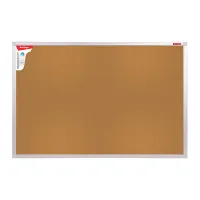 УЦЕНКА - Доска пробковая Berlingo "Premium", 60*90см, алюминиевая рамка