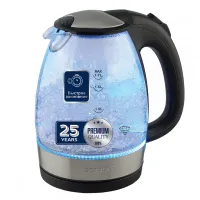 УЦЕНКА - Чайник электрический Scarlett SC-EK27G91, 1,7л, 2200Вт, с подсветкой, стекло/пластик