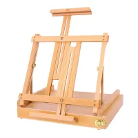 УЦЕНКА - Этюдник настольный Гамма "Студия", 38*42*13(65)см, бук