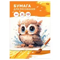 Папка для рисования А4, 10л., BG, 120г/м2
