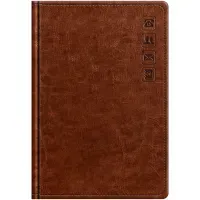 Телефонная книга А5, 80л., кожзам, BG "Небраска. Коричневый", с вырубкой