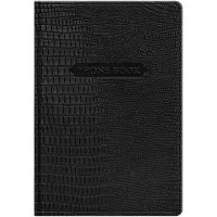 Телефонная книга А5, 80л., кожзам, BG "Рептилия. Оникс", с вырубкой