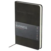 Ежедневник недатированный, А5, 136л., мягкий переплет, кожзам, BG "Business. Tobacco", коричневый
