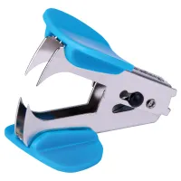 УЦЕНКА - Антистеплер Berlingo "Blitz", с фиксатором, голубой