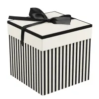 Коробка складная подарочная "Париж", 15*15*15 см, с лентой