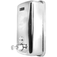 Диспенсер для жидкого мыла BXG SD-H1-1000, наливной, нерж. сталь, механический, хром, 1л