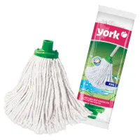 Насадка МОП веревочная для швабры, крепление еврорезьба, хлопок, ворс 28 см, 250 г, YORK "XXL", 73000