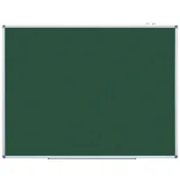 УЦЕНКА - Доска магнитно-меловая OfficeSpace, 90*120см, алюминиевая рамка, полочка