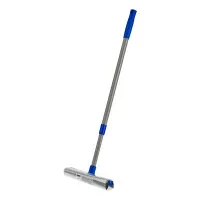 Стекломойка OfficeClean Professional с телескопической ручкой 67-110см, рабочая часть 20см (стяжка, губка, ручка)