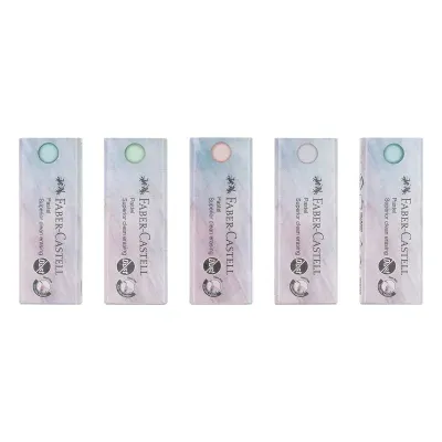 Ластик Faber-Castell "Dust Free Pastel", прямоугольный, ассорти