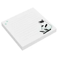 Блок для записей MESHU "Freak cats" 8,5*8,5см, 100л., на склейке