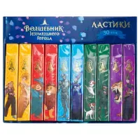 Ластик Мульти-Пульти "Волшебник Изумрудного Города", прямоугольный, 84*13*10мм, ПВХ