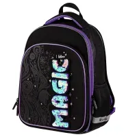 Ранец Berlingo Expert Plus "Purple Magic" 38*29*15см, 2 отделения, 2 кармана, анатомическая спинка