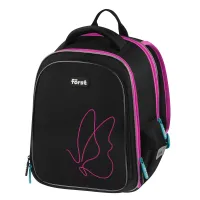 Рюкзак Först F-Cloud "Butterfly Harmony" 37*28,5*16,5см, 3 отделения, 3 кармана, анатомическая спинка