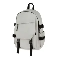 Рюкзак Först F-City "Gray Vibe" 43,5*28*16см, 1 отделение, 5 карманов, уплотненная спинка