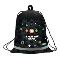 Мешок для обуви 1 отделение Först "Play the game", 360*460мм, вентиляционная сеточка, светоотражающая полоса