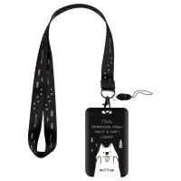 Бейдж вертикальный MESHU "Тайга", 110*70мм, лента с карабином,  3D печать, опп пакет, европодвес