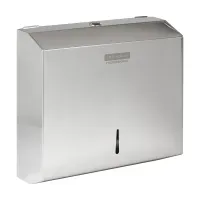 Диспенсер для полотенец листовых OfficeClean Professional (Z-сл.), нержавеющая сталь, глянцевое покрытие