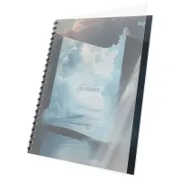 Читательский дневник BG А5 58л. на гребне с пластиковой обложкой "Книжный мир"