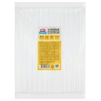 Клеевые стержни ArtSpace, диаметр 11мм, длина 200мм, прозрачные, набор 25шт., пакет