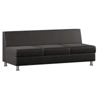 Marcus Модуль без подлокотников трехместный MC-BP.03 Oregon 16 Черный 1725х775х720