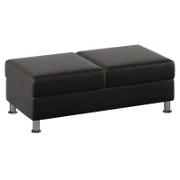 Marcus Пуф двухместный MC-PF.02 Oregon 16 Черный 1150х575х435