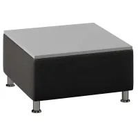 Marcus Столик большой MC-SB Oregon 16 Черный/Светлый дуб 760*760*435