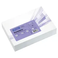 Конверт C5, OfficeSpace, 162*229мм, с подсказом, б/окна, отр. лента, внутренняя запечатка, термоусадка