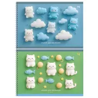 Альбом для рисования 40л., А4, на гребне BG "Игрушки", 120г/м2