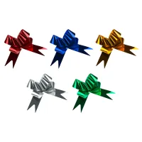 Набор бантов декоративных, MESHU, 10шт, 18см, бабочка, ассорти