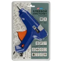 Клеевой пистолет ArtSpace, 60 Вт для стержня 11мм, блистер, выключатель