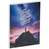 УЦЕНКА - Фотоальбом 36 фото 10*15см, ArtSpace "The world is wide", мягкая обложка