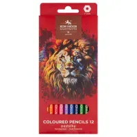 Карандаши цветные Koh-I-Noor "RED LION", 12цв, картон.упак. с подвесом