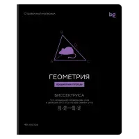 Тетрадь предметная 48л., BG "Формула предмета" - Геометрия, выб. лак