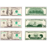 Ластик ArtSpace "Доллар", прямоугольный, термоплатичная резина, 70*31*7мм