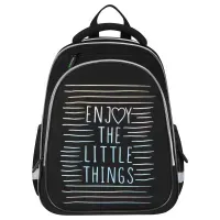 Ранец Berlingo Expert Light Pro "Enjoy the little things" 38*28*19см, 3 отделения, 2 кармана, анатомическая спинка