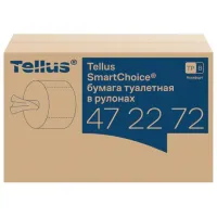 Бумага туалетная 207 м, Tellus/TORK (Система T8) SmartOne, ADVANCED, КОМПЛЕКТ 8 рулонов, 2-слойная, 472272